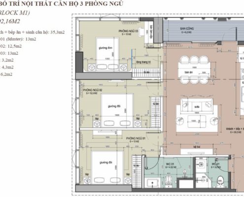 thiet-ke-can-3-ngu-newtown-diamond-da-nang