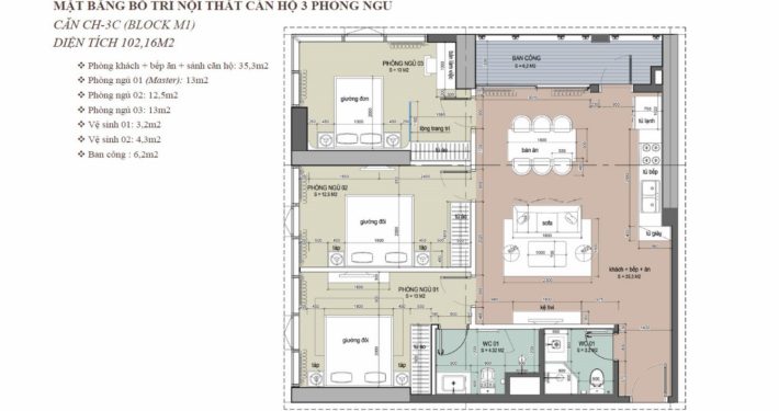 thiet-ke-can-3-ngu-newtown-diamond-da-nang